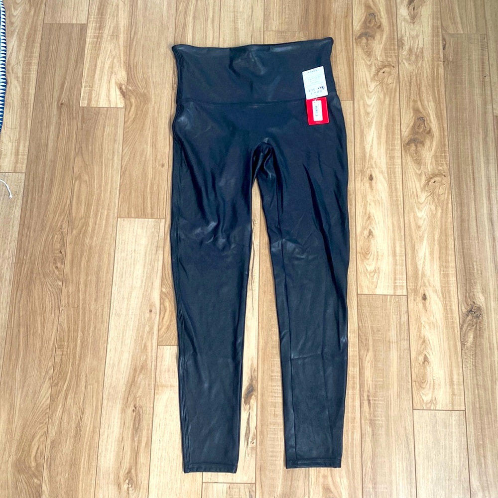 Spanx Faux Leather Leggings